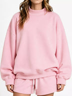 Pink-Turtleneck
