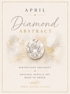 April Diamond Abstract