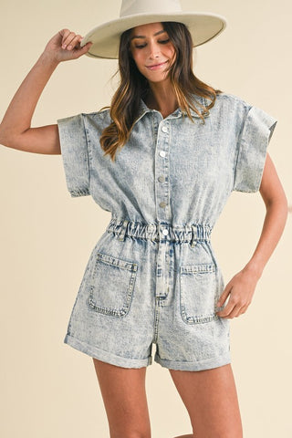Seymour Denim Romper