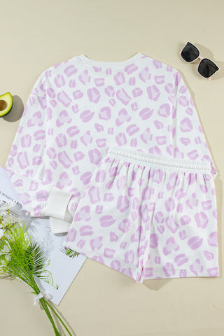 Leopard Lounge Set