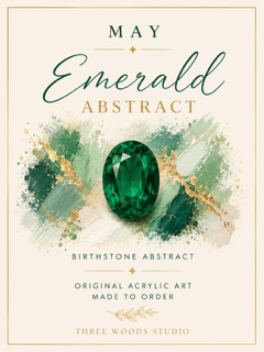 May Emerald Abstract