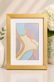 October Opal Abstract